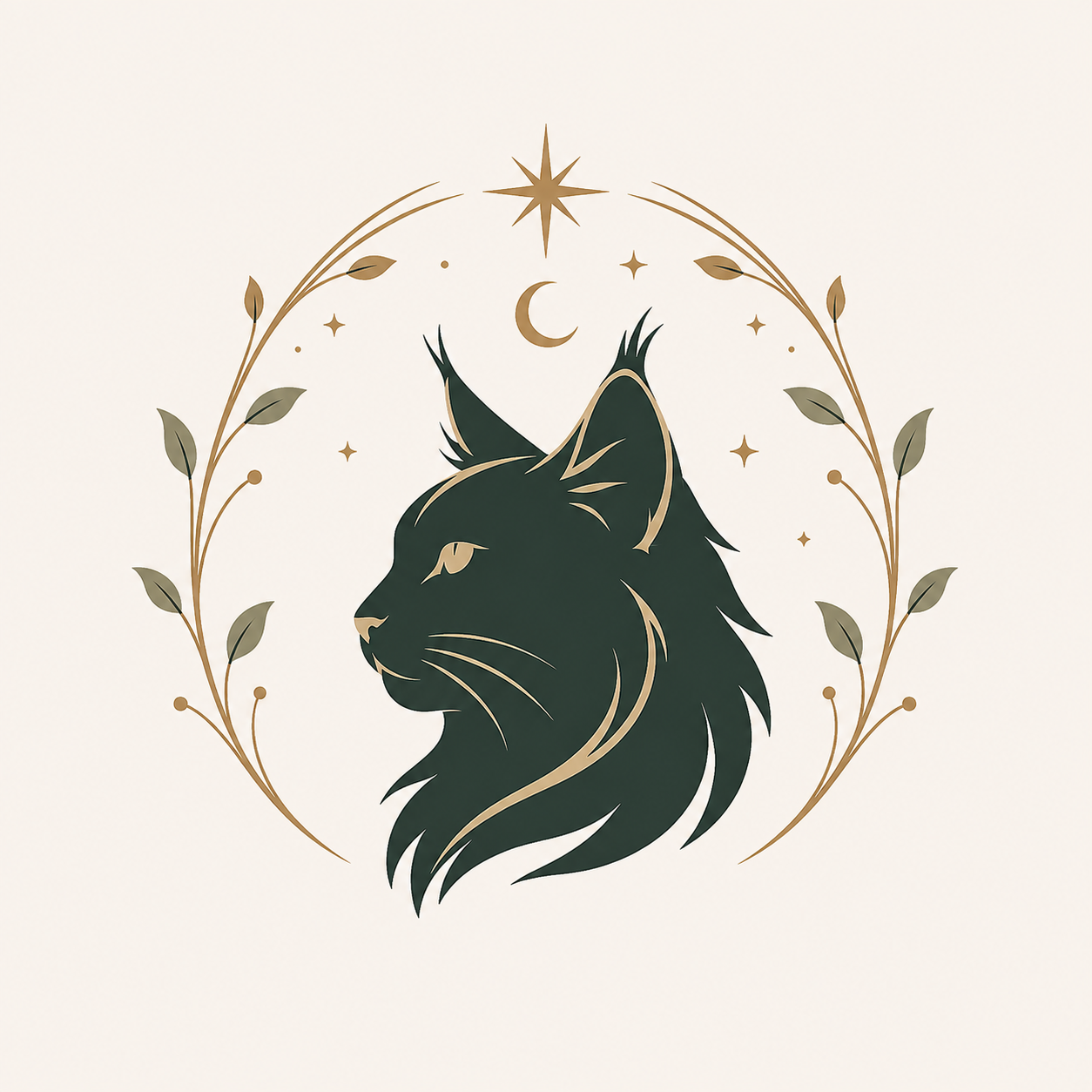 Fluffy Titans cat emblem